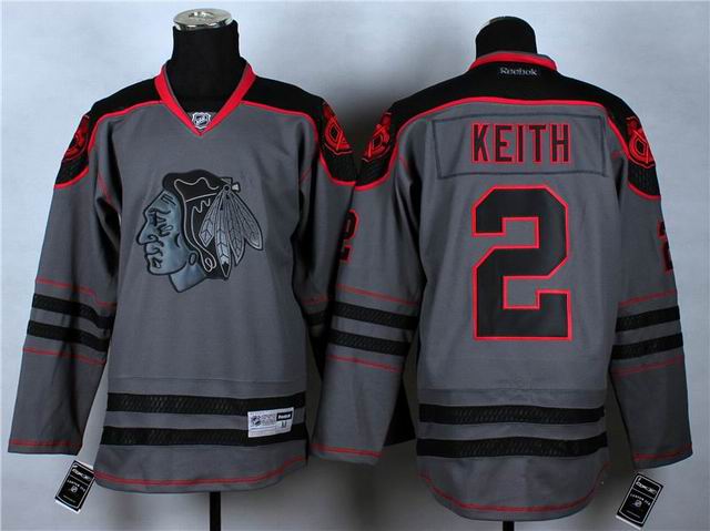 Chicago Blackhawks 2 Duncan Keith Gray Ice Hockey Jerseys Chicago Blackhawks 2 Duncan Keith Gray Ice Hockey Jerseys