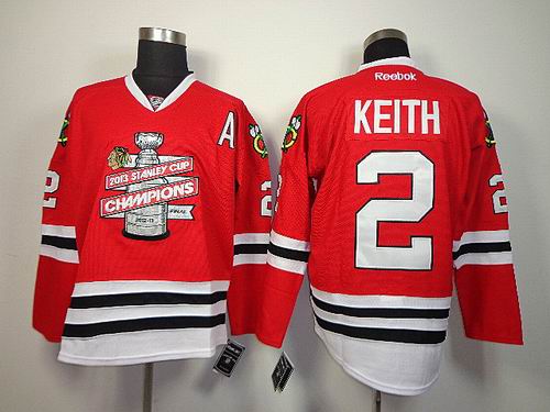 Chicago Blackhawks 2 KEITH 2013 NHL Stanley Cup Final Champions Silver