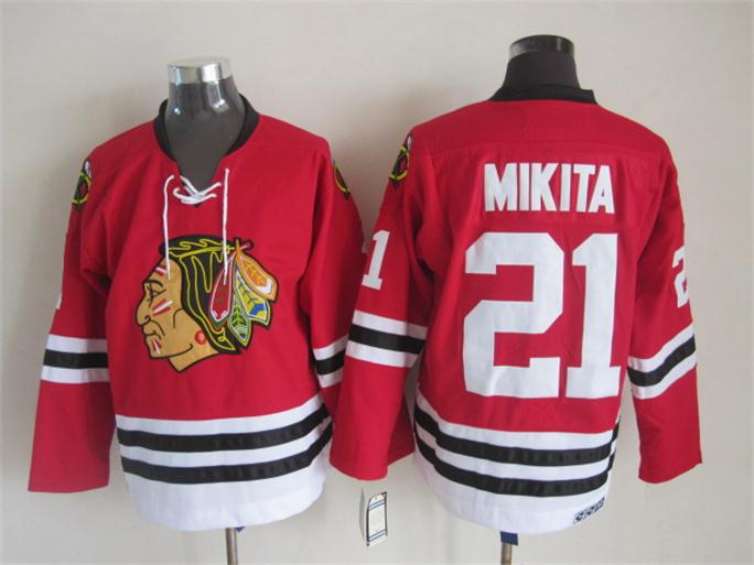 Chicago Blackhawks 21 Stan Mikita Red NHL hockey Jerseys Chicago Blackhawks 21 Stan Mikita Red NHL hockey Jerseys