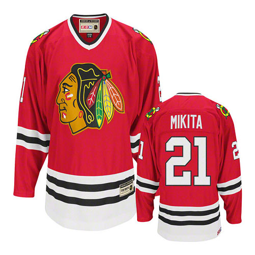 Chicago Blackhawks 21 Stan Mikita Red nhl men hockey Jersey Chicago Blackhawks 21 Stan Mikita Red nhl men hockey Jersey