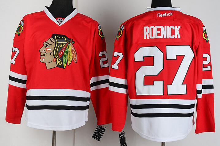 Chicago Blackhawks 27 Jeremy Roenick red NHL Jerseys