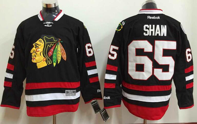 Chicago Blackhawks 65 Andrew Shaw black new Ice hockey Jersey Chicago Blackhawks 65 Andrew Shaw black new Ice hockey Jersey