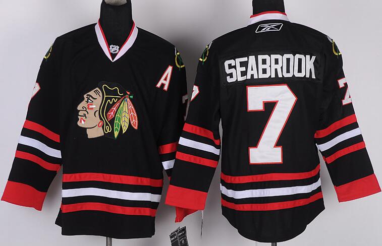 Chicago Blackhawks 7 Brent Seabrook Black nhlhockey Jerseys Chicago Blackhawks 7 Brent Seabrook Black nhlhockey Jerseys