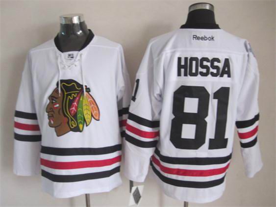 Chicago Blackhawks 81 Marian Hossa white Ice hockey jerseys Chicago Blackhawks 81 Marian Hossa white Ice hockey jerseys