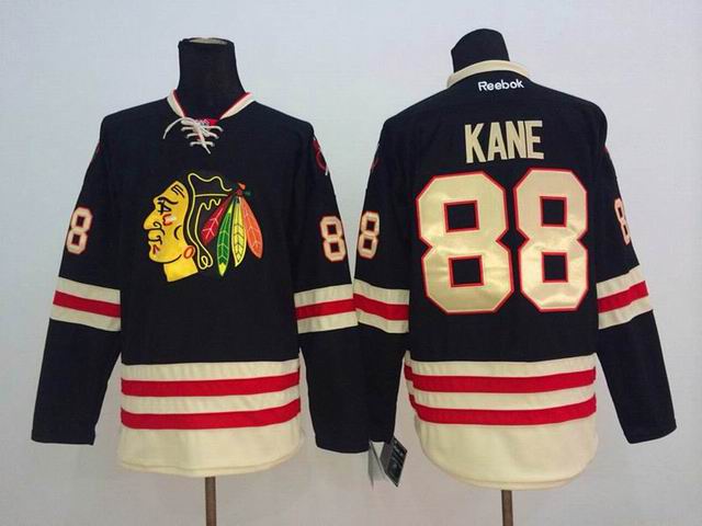 Chicago Blackhawks 88 Patrick Kane black Reebok men Ice hockey Jersey