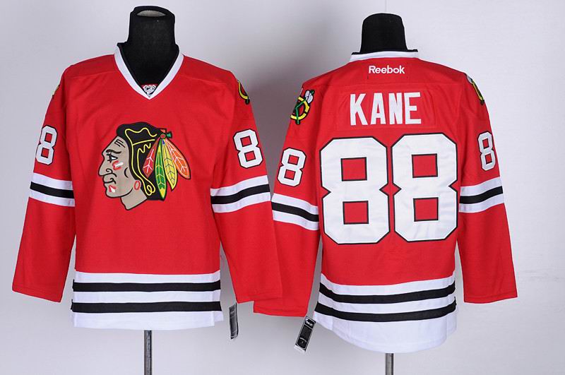 Chicago Blackhawks 88 Patrick Kane red Reebok men nhl hockey Jersey