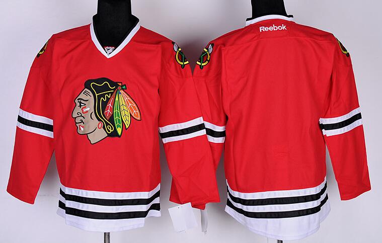 Chicago Blackhawks Blank red men hockey nhl Jerseys