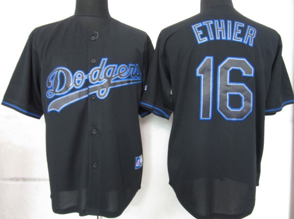 Los Angeles Dodgers 16 Andre Ethier Black men baseball mlb Jerseys Los Angeles Dodgers 16 Andre Ethier Black men baseball mlb Jerseys