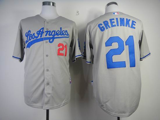 Los Angeles Dodgers 21 Zack Greinke gray men baseball mlb jerseys Los Angeles Dodgers 21 Zack Greinke gray men baseball mlb jerseys
