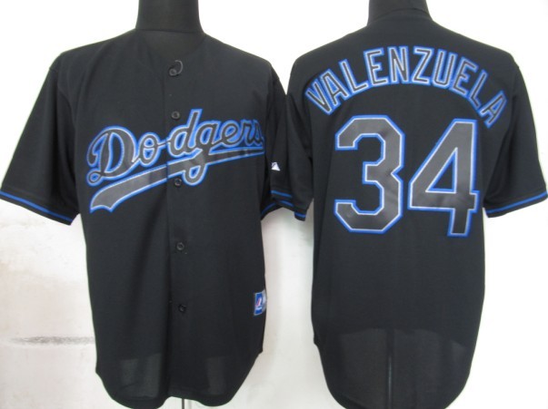 Los Angeles Dodgers 34 Fernando Valenzuela Black men baseball mlb Jerseys Los Angeles Dodgers 34 Fernando Valenzuela Black men baseball mlb Jerseys