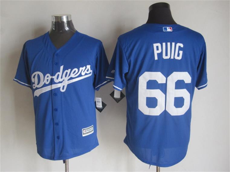 Los Angeles Dodgers 66 Yasiel Puig Blue New Cool Base Stitched men baseball mlb Jersey Los Angeles Dodgers 66 Yasiel Puig Blue New Cool Base Stitched men baseball mlb Jersey