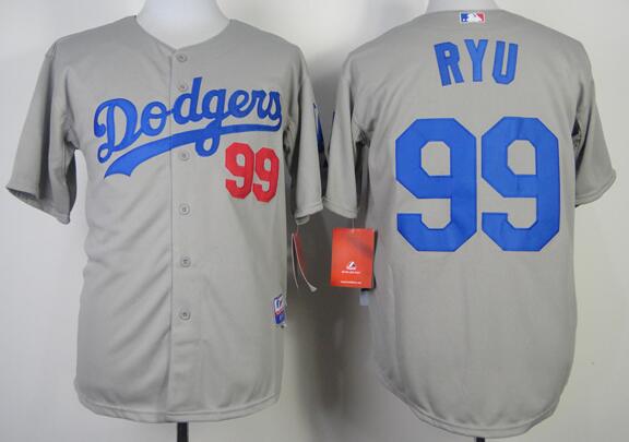 Los Angeles Dodgers 99 RAMIREZ gray men baseball mlb jersey Los Angeles Dodgers 99 RAMIREZ gray men baseball mlb jersey