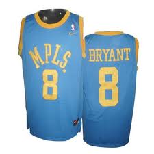 Los Angeles Lakers 8 Bryant blue adidas men nba basketball jerseys