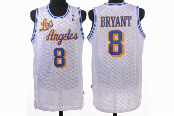 Los Angeles Lakers 8 Bryant white adidas men nba basketball jerseys Los Angeles Lakers 8 Bryant white adidas men nba basketball jerseys