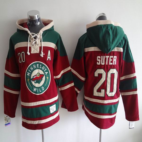 Minnesota Wild Ryan Suter 20 red green nhl ice hockey  jerseys
