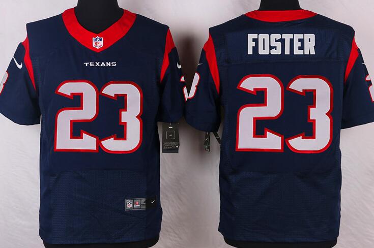 Nike Houston Texans 23 Arian Foster Elite blue NFL Jersey Nike Houston Texans 23 Arian Foster Elite blue NFL Jersey