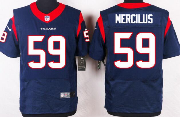 Nike Houston Texans 59 Whitney Mercilus Blue NFL elite Jerseys Nike Houston Texans 59 Whitney Mercilus Blue NFL elite Jerseys