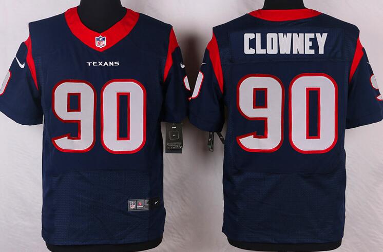 Nike Houston Texans 90 Jadeveon Clowney blue elite Jerseys Nike Houston Texans 90 Jadeveon Clowney blue elite Jerseys