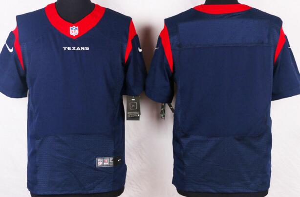 Nike Houston Texans Blank Elite Blue NFL Jerseys Nike Houston Texans Blank Elite Blue NFL Jerseys