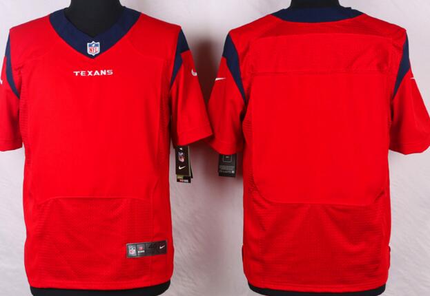 Nike Houston Texans Blank Elite Red NFL Jerseys Nike Houston Texans Blank Elite Red NFL Jerseys
