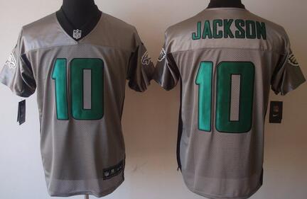 Nike Philadelphia Eagles 10 DeSean Jackson Elite NFL Grey Shadow Jerseys Nike Philadelphia Eagles 10 DeSean Jackson Elite NFL Grey Shadow Jerseys