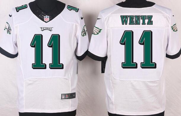 Nike Philadelphia Eagles 11 Carson Wentz white elite men nfl football Jerseys Nike Philadelphia Eagles 11 Carson Wentz white elite men nfl football Jerseys