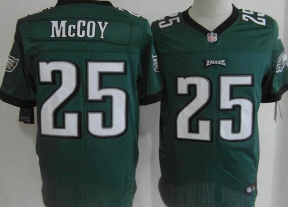 Nike Philadelphia Eagles 25 LeSean McCoy green elite nfl football jerseys