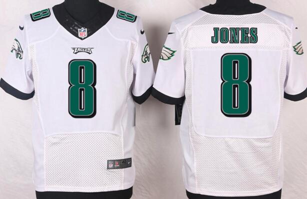 Nike Philadelphia Eagles 8 Donnie Jones white elite men nfl football Jerseys