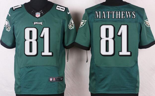 Nike Philadelphia Eagles 81 Jordan Matthews Green Elite men NFL football Jerseys Nike Philadelphia Eagles 81 Jordan Matthews Green Elite men NFL football Jerseys