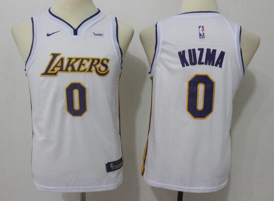 Youth Kids 2017 Draft Los Angeles Lakers#0 Kyle Kuzma Yellow Nike NBA jersey Youth Kids 2017 Draft Los Angeles Lakers#0 Kyle Kuzma Yellow Nike NBA jersey