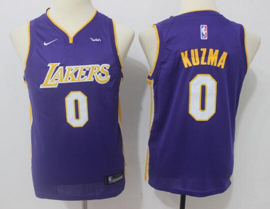 Youth Kids 2017 Draft Los Angeles Lakers#0 Kyle Kuzma Yellow Nike NBA jersey Youth Kids 2017 Draft Los Angeles Lakers#0 Kyle Kuzma Yellow Nike NBA jersey