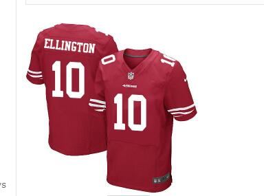 Men's Nike San Francisco 49ers #10 Bruce Ellington NFL Jersey-001 Men's Nike San Francisco 49ers #10 Bruce Ellington NFL Jersey-001