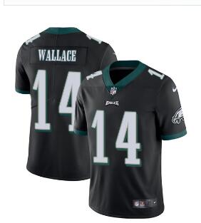 Nike Philadelphia Eagles #14 Mike Wallace Midnight Green Team Color Men's Stitched NFL Vapor Untouchable Limited Jersey-001