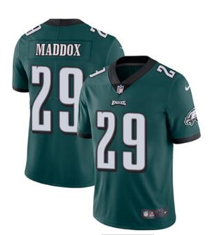 Nike Philadelphia Eagles #29 Avonte Maddox  Men's Stitched NFL Vapor Untouchable Limited Jersey-001