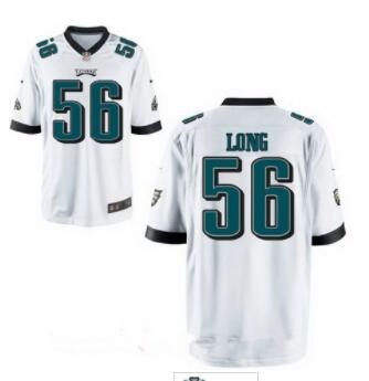 Men's Philadelphia Eagles #56 Chris Long Stitched Jersey-003