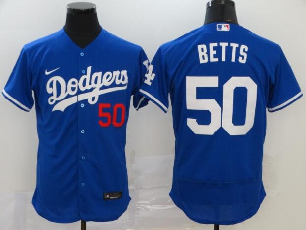 Men's Los Angeles Dodgers #50 Mookie Betts Stitched Jersey-003 Men's Los Angeles Dodgers #50 Mookie Betts Stitched Jersey-003