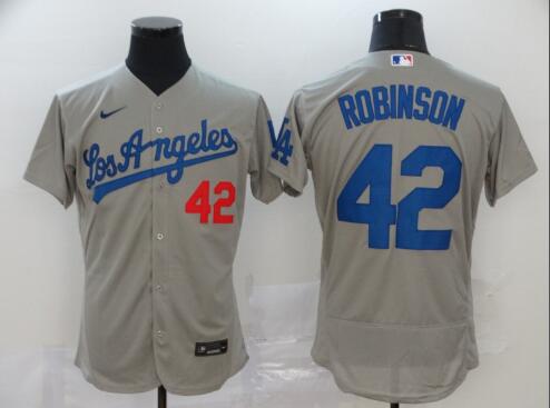 Men's Los Angeles Dodgers #42 Jackie Robinson  Stitched MLB Flex Base Nike Jersey