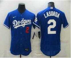 Men's Los Angeles Dodgers #2 Tommy Lasorda Stitched MLB Nike Jersey Men's Los Angeles Dodgers #2 Tommy Lasorda Stitched MLB Nike Jersey