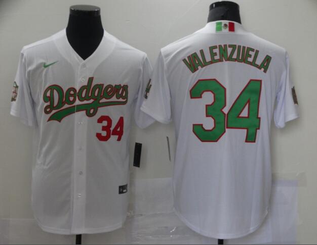 Men Los Angeles Dodgers 34 Valenzuela 2021 Nike MLB Jersey Men Los Angeles Dodgers 34 Valenzuela 2021 Nike MLB Jersey