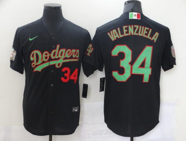 Men Los Angeles Dodgers 34 Valenzuela 2021 Nike MLB Jersey Men Los Angeles Dodgers 34 Valenzuela 2021 Nike MLB Jersey