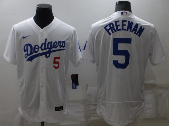 Men's Los Angeles Dodgers #5 Freddie Freeman  Stitched Jersey