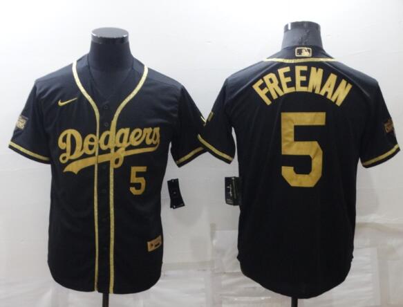 Men's Los Angeles Dodgers #5 Freddie Freeman  Stitched Jersey