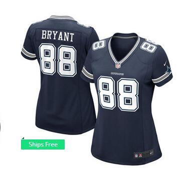 Women's Dallas Cowboys Dez Bryant Nike Navy Blue Jersey Women's Dallas Cowboys Dez Bryant Nike Navy Blue Jersey