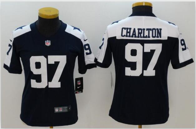 Women's Dallas Cowboys Taco Charlton Nike Navy 2017 Football Jersey Women's Dallas Cowboys Taco Charlton Nike Navy 2017 Football Jersey