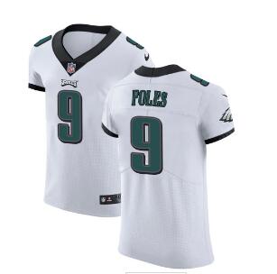 Nike Eagles #9 Nick Foles White Men's Stitched NFL Vapor Untouchable Elite Jersey Nike Eagles #9 Nick Foles White Men's Stitched NFL Vapor Untouchable Elite Jersey