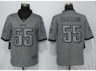 Nike Philadelphia Eagles #55 Brandon Graham Gray Gridiron Gray Vapor Untouchable Limited Jersey Nike Philadelphia Eagles #55 Brandon Graham Gray Gridiron Gray Vapor Untouchable Limited Jersey