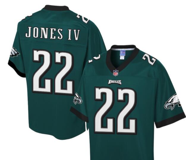 Men's Philadelphia Eagles #22 Sidney Jones IV  Stitched Jersey