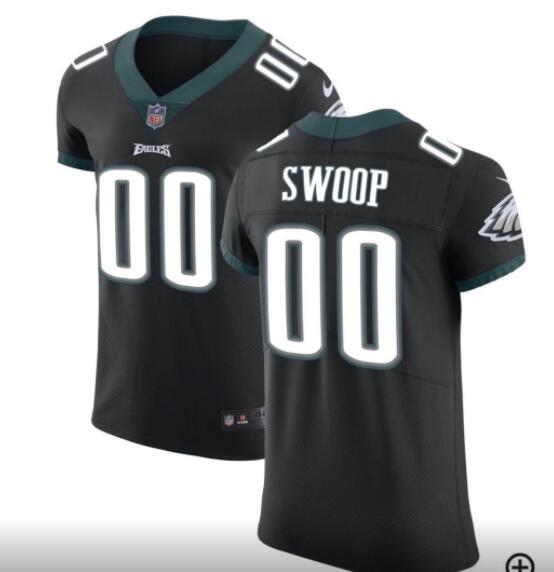 Men Philadelphia Eagles Swoop 00 Football Jersey