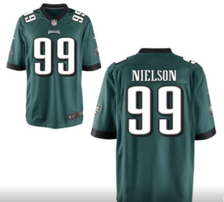 Philadelphia Eagles 98# Nielson Jersey