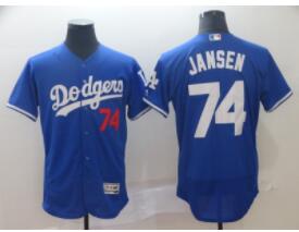 Men's Los Angeles Dodgers 74 Kenley Jansen Royal Flexbase Jersey Men's Los Angeles Dodgers 74 Kenley Jansen Royal Flexbase Jersey